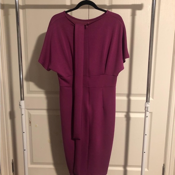 Fuschia cocktail pencil dress - Picture 3 of 5